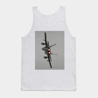 FA-18 Hornet in Afterburner Tank Top